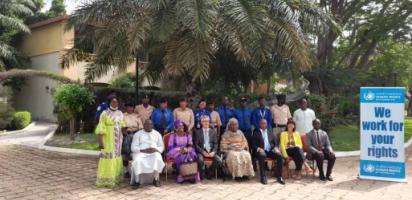 Launch of the regional capacity building program for judicial actors on the psychosocial care of child victims of human rights violations in Guinea and The Gambia