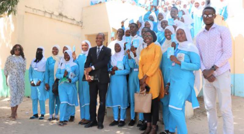 The Gambia, Banjul : OHCHR WARO Regional Representative, Mr Robert Kotchani, participates in the Annual Regional Consultation of National Human Rights Institutions in West Africa and meets partners to promote the #HumanRights75 Campaign.