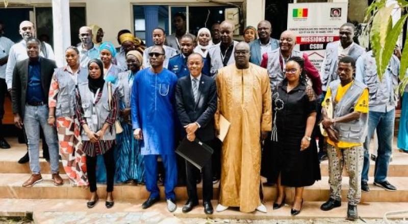 Présidentielle 2024 : Le CSDH installe la première mission d’observation électorale et des droits de l’Homme avec l’appui du bureau régional du Haut-Commissariat des Nations unies aux Droits de l’Homme